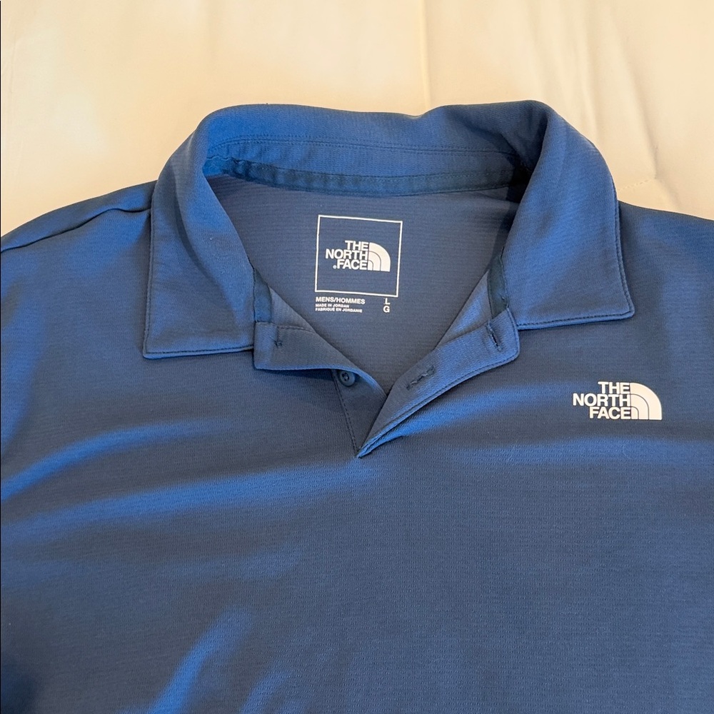 The North Face Men's Navy Polo Shirt